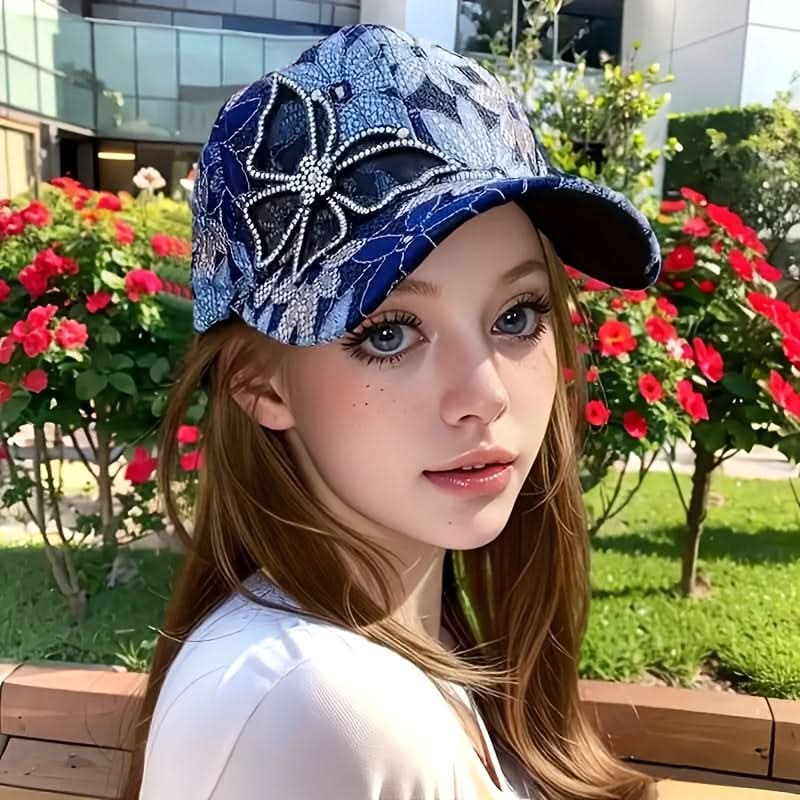 Sterling Women's Breathable Sequin Butterfly Hat™ with Adjustable Fit