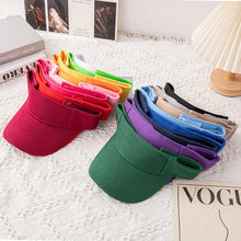 Sterling Open Top Sunshade Cap™ Curved Woven Fabric Visor