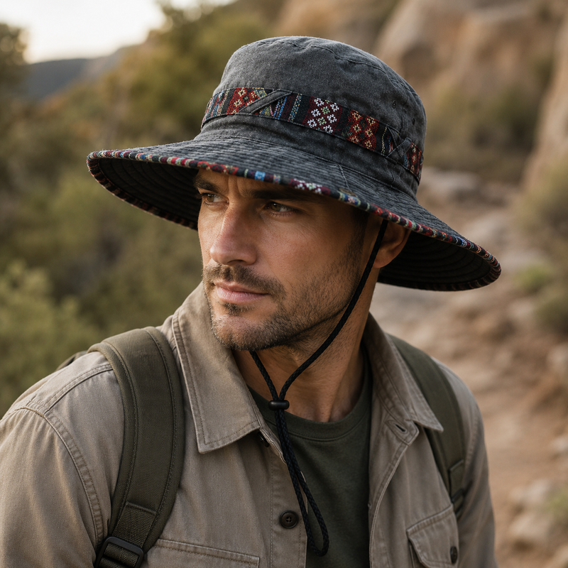 Sterling Outdoor Sun Hat™ with Adjustable Chin Cord