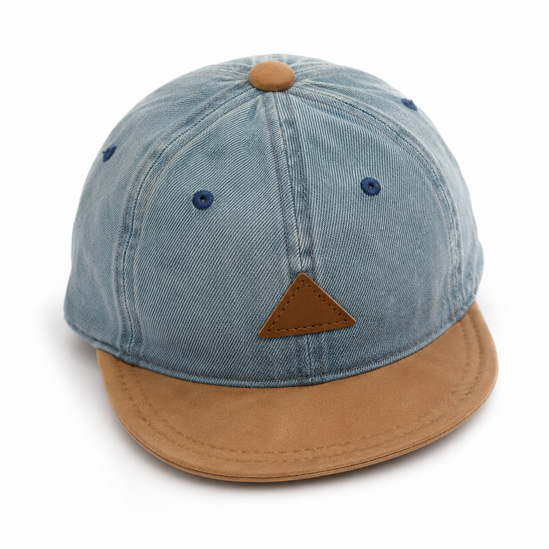 Sterling™ Denim Baby Baseball Cap with Bear Ears