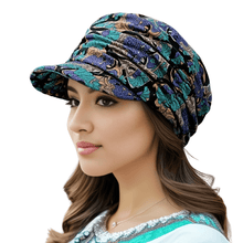 Sterling Stay Warm Flower Print Cap™ Curved Brim Soft Lining