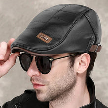 Sterling New Leather Beret™ Flat Leather Look Soft Band