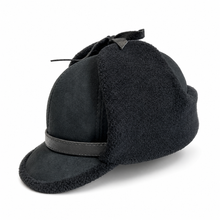Sterling™ Leather Bomber Cap Lamb Wool Lined Earflaps