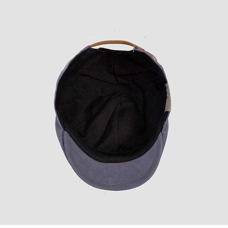 Sterling Japanese Retro™ Patchwork Beret Cotton Forward Cap