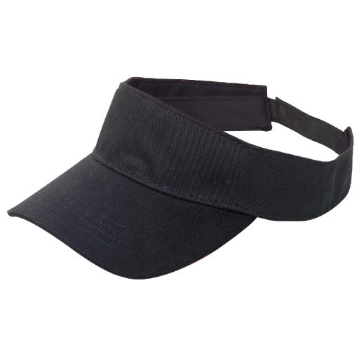 Sterling Sports Visor™ Brushed Cotton Contrast Peak Strap