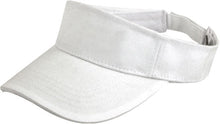 Sterling Sports Visor™ Brushed Cotton Contrast Peak Strap