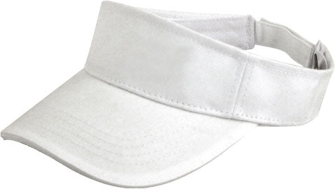 Sterling Sports Visor™ Brushed Cotton Contrast Peak Strap