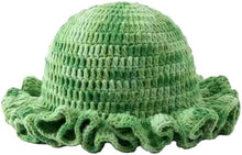 Sterling Foldable Polyester Crochet Bucket Hat™ With Ruffled Brim