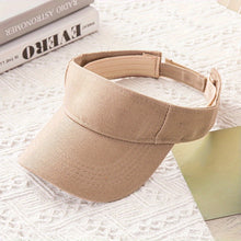 Sterling Open Top Sunshade Cap™ Curved Woven Fabric Visor