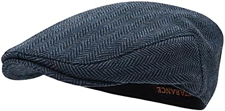 Sterling Caldwell Newsboy Flat Cap™  Wool Blend Sewn Brim