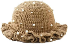 Sterling Foldable Polyester Crochet Bucket Hat™ With Ruffled Brim