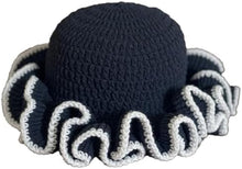 Sterling Foldable Polyester Crochet Bucket Hat™ With Ruffled Brim