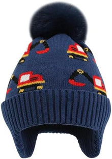 Sterling Digby Kids Winter Beanie™ with Excavator Print