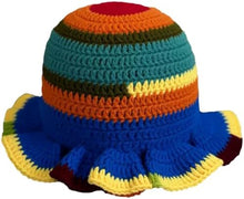 Sterling Foldable Polyester Crochet Bucket Hat™ With Ruffled Brim