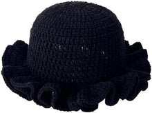 Sterling Foldable Polyester Crochet Bucket Hat™ With Ruffled Brim