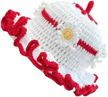 Sterling Foldable Polyester Crochet Bucket Hat™ With Ruffled Brim