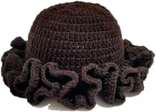 Sterling Foldable Polyester Crochet Bucket Hat™ With Ruffled Brim