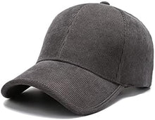 Sterling Classic Corduroy Baseball Cap™  With Buckle Strap