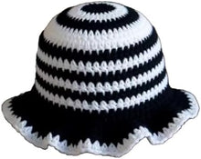 Sterling Foldable Polyester Crochet Bucket Hat™ With Ruffled Brim