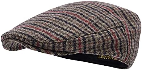 Sterling Caldwell Newsboy Flat Cap™  Wool Blend Sewn Brim