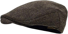 Sterling Caldwell Newsboy Flat Cap™  Wool Blend Sewn Brim