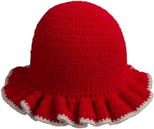 Sterling Foldable Polyester Crochet Bucket Hat™ With Ruffled Brim