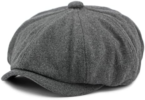 Sterling Wexford Newsboy Cap™  Polyester Tweed Eight Panel Crown