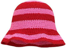 Sterling Crochet Bucket Hat™ Polyester Knit Ruffled Brim