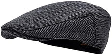 Sterling Caldwell Newsboy Flat Cap™  Wool Blend Sewn Brim