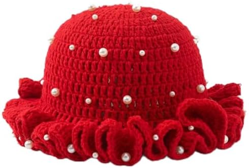 Sterling Foldable Polyester Crochet Bucket Hat™ With Ruffled Brim