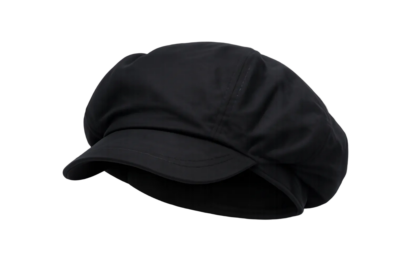 Sterling Linen Newsboy Beret™ with Oversized Painter Crown