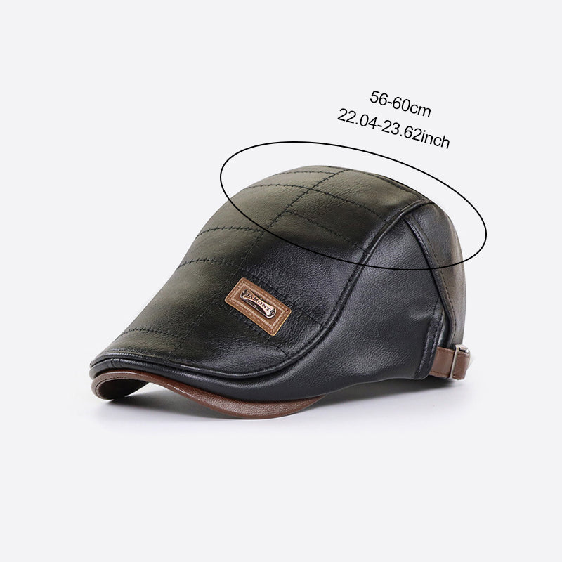 Sterling New Leather Beret™ Flat Leather Look Soft Band