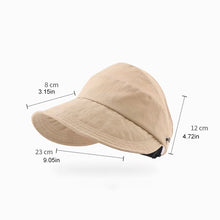 Sterling Outdoor UV Protection™ Hollow Top Sun Hat Wide Brim Visor