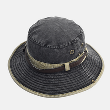 Sterling Nieman Bucket Hat™ Cotton Canvas Sun Hat Belt Detail