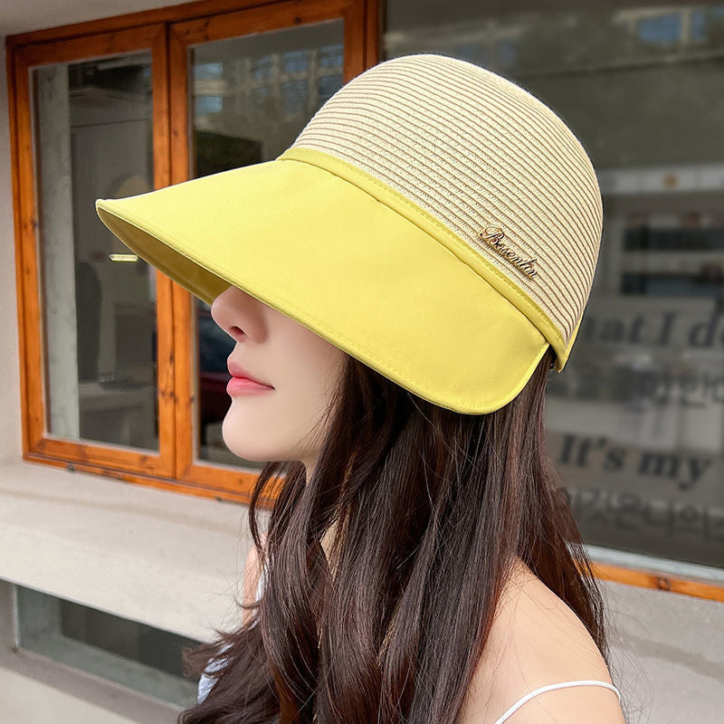 Sterling Wide Brim Sun Hat™ Woven Adjustable Foldable Brim