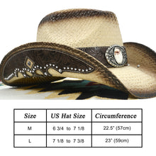 Sterling Embroidered Cowboy Hat™ Wide Brim Straw