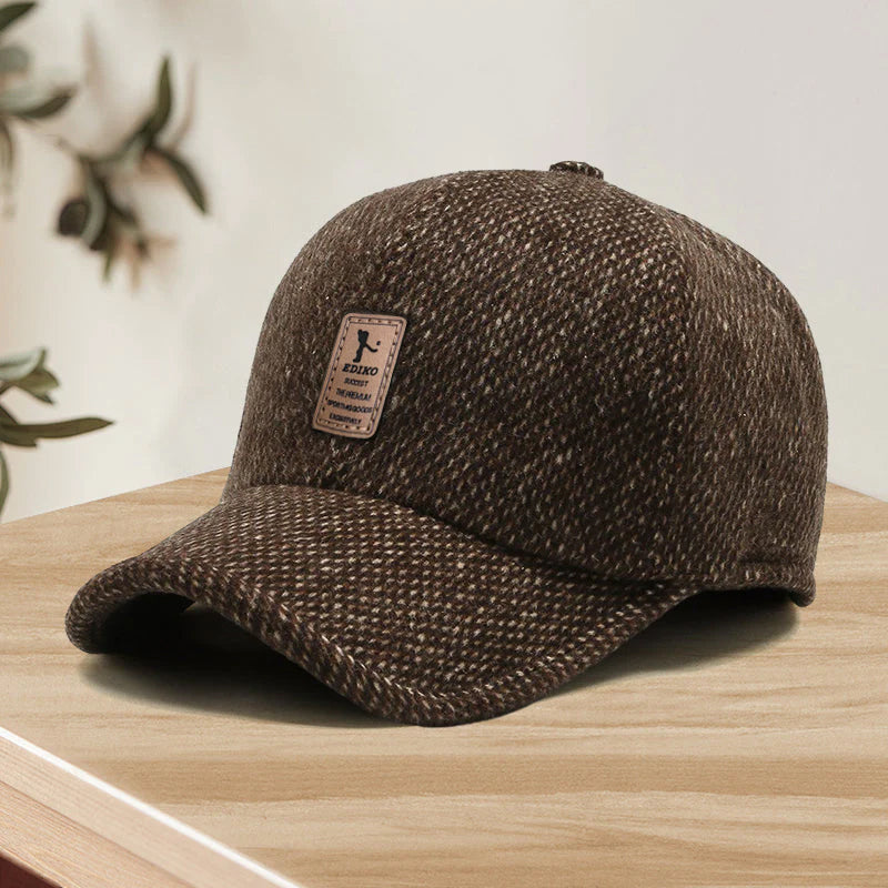 Sterling Winter Baseball Cap™ With Earflaps Fleece Ear Cover