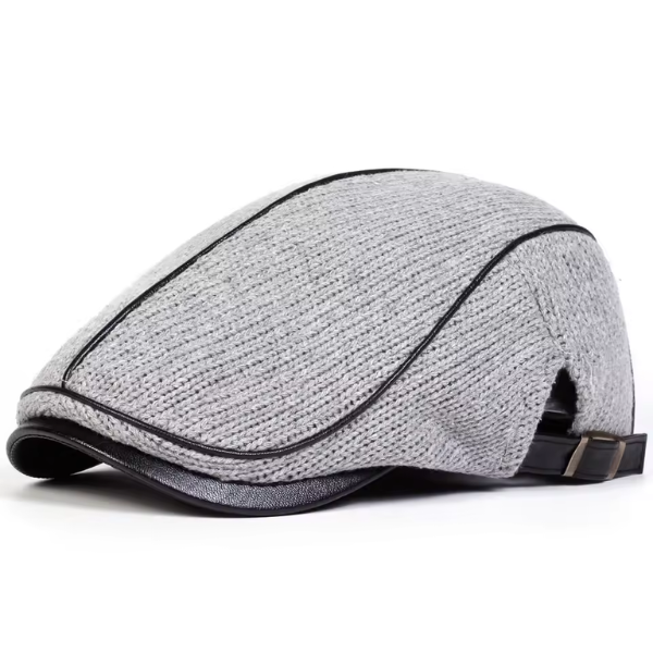 Sterling Autumn Winter Warm™ Knitting Newsboy Cap Side Buckle