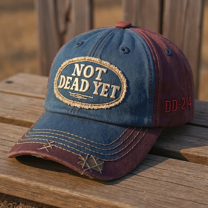 Sterling NOT DEAD YET™ Vintage Washed Baseball Cap Graphic