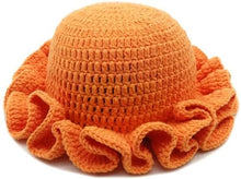 Sterling Foldable Polyester Crochet Bucket Hat™ With Ruffled Brim
