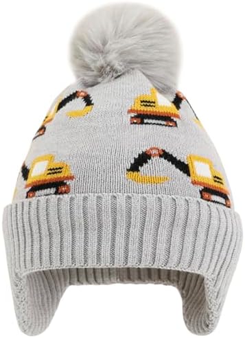 Sterling Digby Kids Winter Beanie™ with Excavator Print
