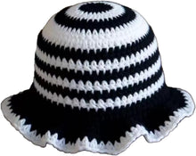 Sterling Foldable Polyester Crochet Bucket Hat™ With Ruffled Brim