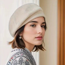 Sterling Cozy Soft-touch Beret™ Soft Knit Checkered Edge