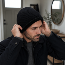 Sterling Winter Beanie™ Cotton Knit Fleece Lined Slouch Fit