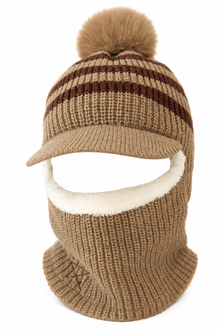 Sterling™ Kids 2-in-1 Knit Beanie with Fleece Lined Neck Warmer