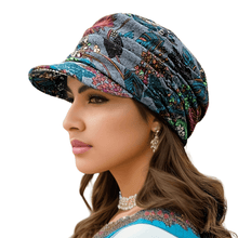 Sterling Stay Warm Flower Print Cap™ Curved Brim Soft Lining