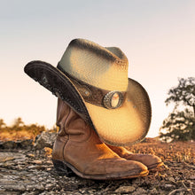 Sterling Embroidered Cowboy Hat™ Wide Brim Straw