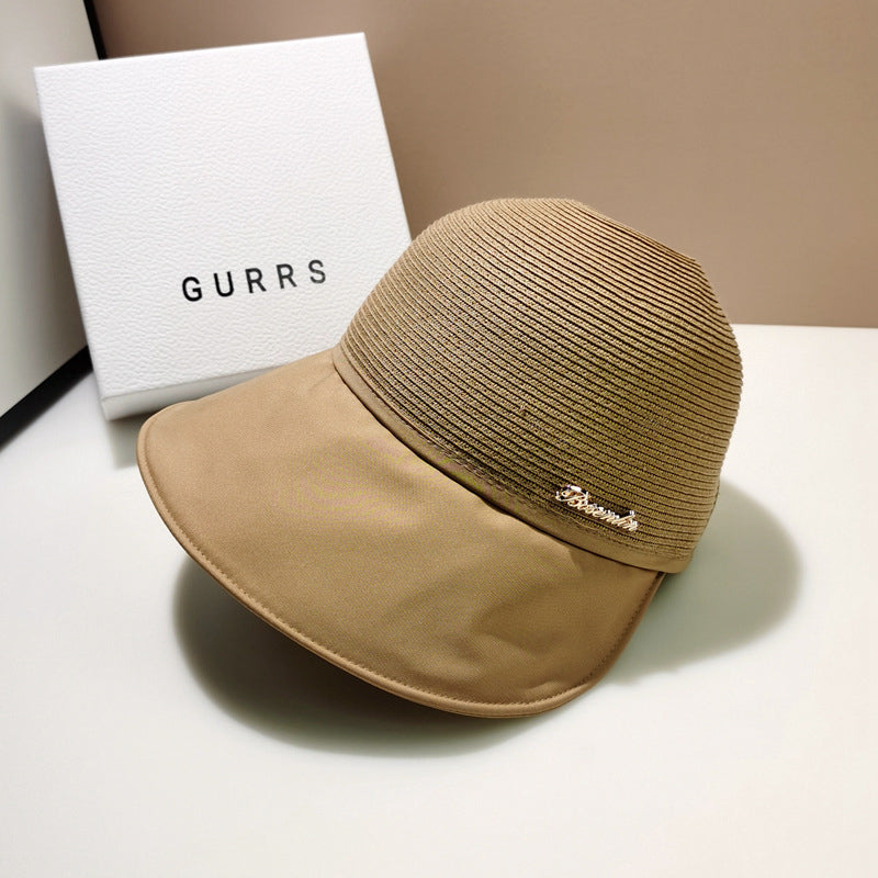 Sterling Wide Brim Sun Hat™ Woven Adjustable Foldable Brim