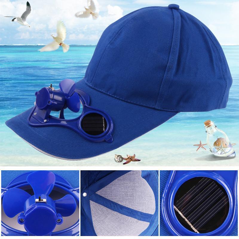 Sterling Solar Powered Cooling Cap™ Fan Brim Airflow Panel