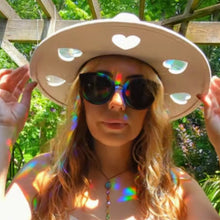 Sterling Cowgirl Straw Prism Hat™ Wide Brim Straw Shine